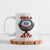 American Samoa Fautasi Ceramic Mug Pago Pago Aeto and Iseula o le Moana of Fagatogo White Color - Polynesian Pride