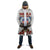 American Samoa Fautasi Cloak Pago Pago Aeto and Iseula o le Moana of Fagatogo White Color - Polynesian Pride