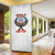 American Samoa Fautasi Door Cover Pago Pago Aeto and Iseula o le Moana of Fagatogo White Color - Polynesian Pride