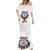 American Samoa Fautasi Mermaid Dress Pago Pago Aeto and Iseula o le Moana of Fagatogo White Color - Polynesian Pride