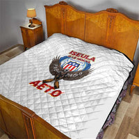 American Samoa Fautasi Quilt Pago Pago Aeto and Iseula o le Moana of Fagatogo White Color LT03 - Polynesian Pride