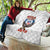 American Samoa Fautasi Quilt Pago Pago Aeto and Iseula o le Moana of Fagatogo White Color - Polynesian Pride