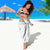 American Samoa Fautasi Sarong Pago Pago Aeto and Iseula o le Moana of Fagatogo White Color - Polynesian Pride