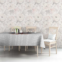 American Samoa Fautasi Tablecloth Pago Pago Aeto and Iseula o le Moana of Fagatogo White Color LT03 - Polynesian Pride
