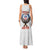 American Samoa Fautasi Tank Maxi Dress Pago Pago Aeto and Iseula o le Moana of Fagatogo White Color - Polynesian Pride