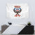 American Samoa Fautasi Tapestry Pago Pago Aeto and Iseula o le Moana of Fagatogo White Color - Polynesian Pride