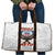 American Samoa Fautasi Travel Bag Pago Pago Aeto and Iseula o le Moana of Fagatogo White Color - Polynesian Pride