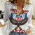 American Samoa Fautasi Women Casual Shirt Pago Pago Aeto and Iseula o le Moana of Fagatogo White Color - Polynesian Pride