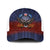 American Samoa Fautasi Baseball Net Cap Pago Pago Aeto and Iseula o le Moana of Fagatogo Red-Blue - Polynesian Pride