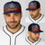 American Samoa Fautasi Baseball Net Cap Pago Pago Aeto and Iseula o le Moana of Fagatogo Red-Blue - Polynesian Pride