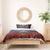 American Samoa Fautasi Bedding Set Pago Pago Aeto and Iseula o le Moana of Fagatogo Red-Blue - Polynesian Pride