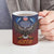 American Samoa Fautasi Ceramic Mug Pago Pago Aeto and Iseula o le Moana of Fagatogo Red-Blue - Polynesian Pride