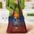 American Samoa Fautasi Grocery Bag Pago Pago Aeto and Iseula o le Moana of Fagatogo Red-Blue - Polynesian Pride