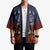 American Samoa Fautasi Kimono Pago Pago Aeto and Iseula o le Moana of Fagatogo Red-Blue - Polynesian Pride
