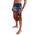 American Samoa Fautasi Lavalava Pago Pago Aeto and Iseula o le Moana of Fagatogo Red-Blue - Polynesian Pride