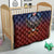 American Samoa Fautasi Quilt Pago Pago Aeto and Iseula o le Moana of Fagatogo Red-Blue - Polynesian Pride