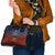 American Samoa Fautasi Shoulder Handbag Pago Pago Aeto and Iseula o le Moana of Fagatogo Red-Blue - Polynesian Pride