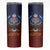 American Samoa Fautasi Skinny Tumbler Pago Pago Aeto and Iseula o le Moana of Fagatogo Red-Blue - Polynesian Pride