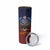 American Samoa Fautasi Skinny Tumbler Pago Pago Aeto and Iseula o le Moana of Fagatogo Red-Blue - Polynesian Pride