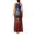 American Samoa Fautasi Tank Maxi Dress Pago Pago Aeto and Iseula o le Moana of Fagatogo Red-Blue - Polynesian Pride
