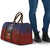 American Samoa Fautasi Travel Bag Pago Pago Aeto and Iseula o le Moana of Fagatogo Red-Blue - Polynesian Pride