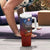 American Samoa Fautasi Tumbler With Handle Pago Pago Aeto and Iseula o le Moana of Fagatogo Red-Blue - Polynesian Pride
