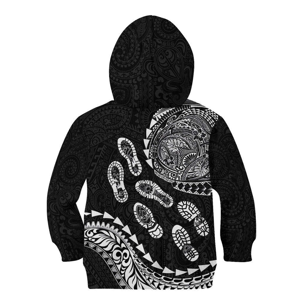 Hawaii Running Kid Hoodie Polynesian Tribal Tattoo LT03 - Polynesian Pride