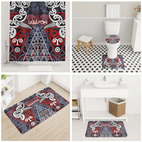 Aotearoa Iwi Ngapuhi Bathroom Set Maori Motif Tribal LT03 - Polynesian Pride