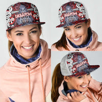 Aotearoa Iwi Ngapuhi Mesh Trucker Cap Maori Motif Tribal LT03 - Polynesian Pride
