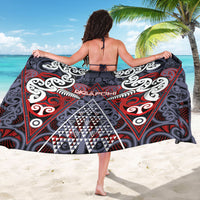 Aotearoa Iwi Ngapuhi Sarong Maori Motif Tribal LT03 - Polynesian Pride
