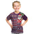 Hawaii Mele Kalikimaka Kid T Shirt Aloha and Christmas Elements Patchwork Pink Style LT03 Pink - Polynesian Pride