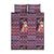 Hawaii Mele Kalikimaka Quilt Bed Set Aloha and Christmas Elements Patchwork Pink Style LT03 Pink - Polynesian Pride