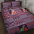 Hawaii Mele Kalikimaka Quilt Bed Set Aloha and Christmas Elements Patchwork Pink Style LT03 - Polynesian Pride