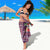 Hawaii Mele Kalikimaka Sarong Aloha and Christmas Elements Patchwork Pink Style LT03 - Polynesian Pride