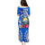 Personalised Nauru Coat of Arms Puletasi Tropical Flower Polynesian Pattern LT03 - Polynesian Pride
