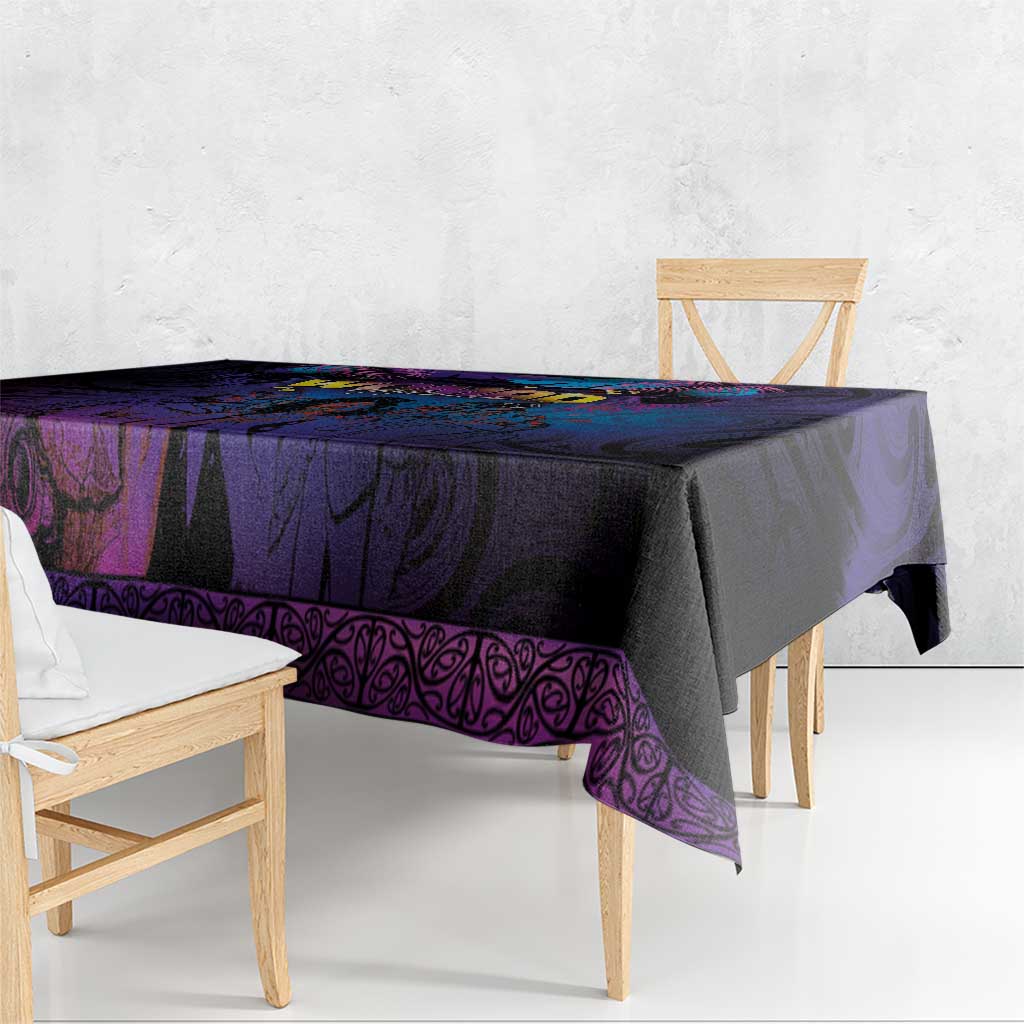 Aotearoa Arts Festival 2025 Tablecloth Maori Music Art Dance - Rhythmic Vibes