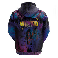 Aotearoa Arts Festival 2025 Zip Hoodie Maori Music Art Dance - Rhythmic Vibes