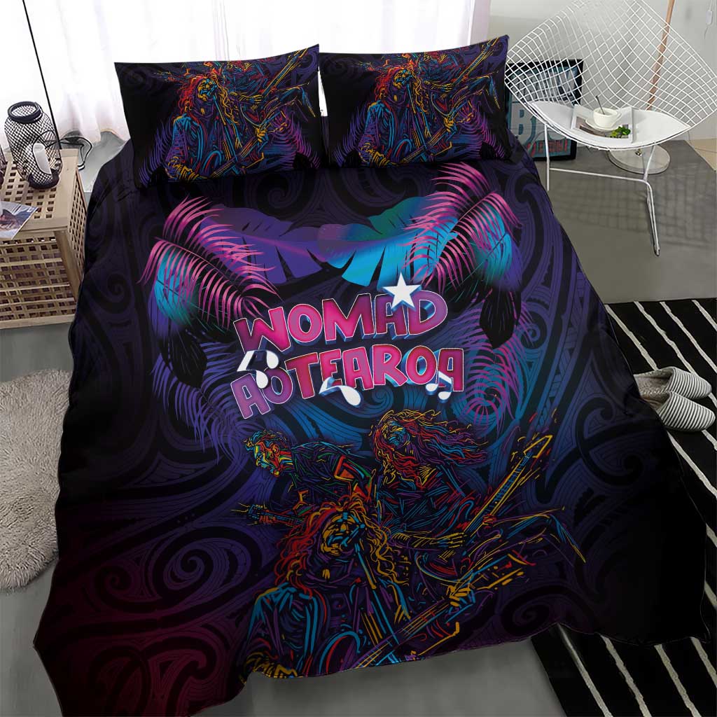Aotearoa Arts Festival 2025 Bedding Set Maori Performing Art and Music - Rhythmic Vibes