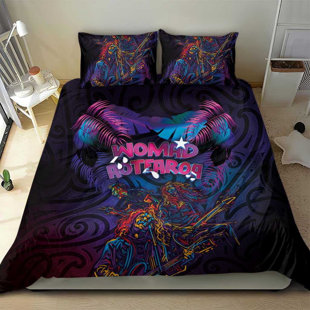 Aotearoa Arts Festival 2025 Bedding Set Maori Performing Art and Music - Rhythmic Vibes