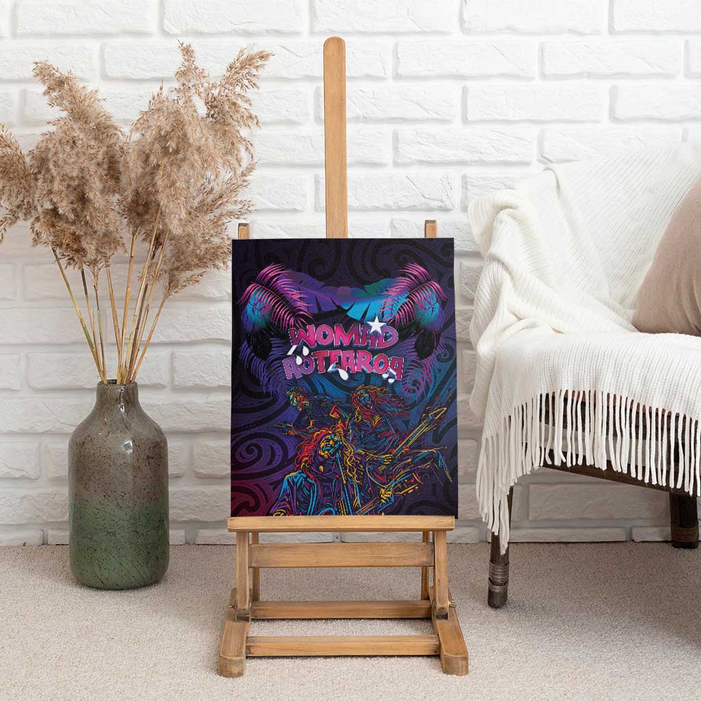 Aotearoa Arts Festival 2025 Canvas Wall Art Maori Performing Art and Music - Rhythmic Vibes