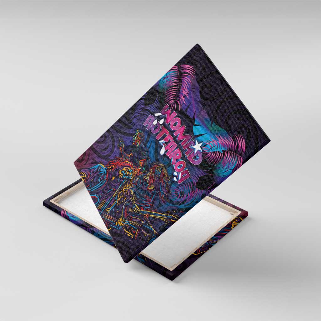 Aotearoa Arts Festival 2025 Canvas Wall Art Maori Performing Art and Music - Rhythmic Vibes