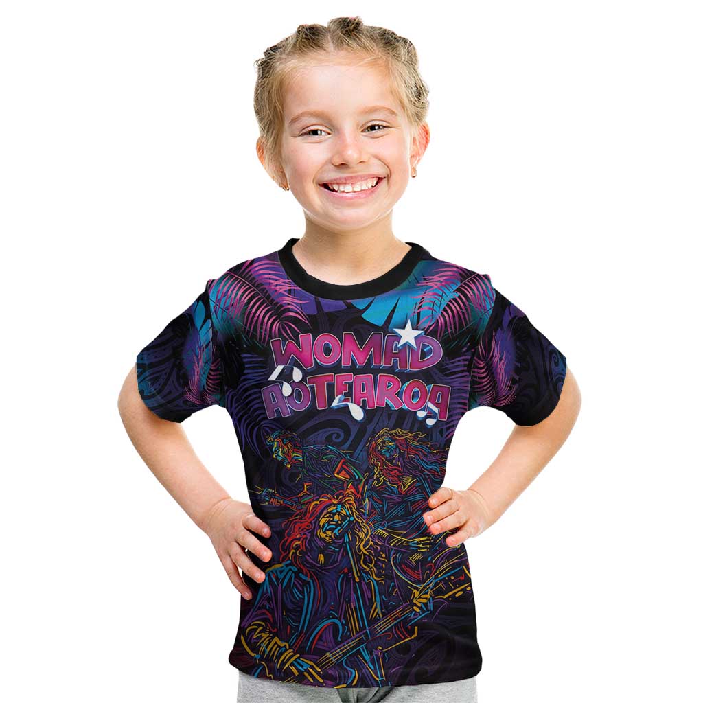 Aotearoa Arts Festival 2025 Kid T Shirt Maori Performing Art and Music - Rhythmic Vibes