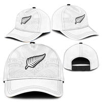 New Zealand Football Classic Cap The Whites-Sporty T90 Style - Polynesian Pride