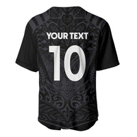 Custom Aotearoa Rugby Baseball Jersey The Blacks-Sporty T90 Style LT03 - Polynesian Pride