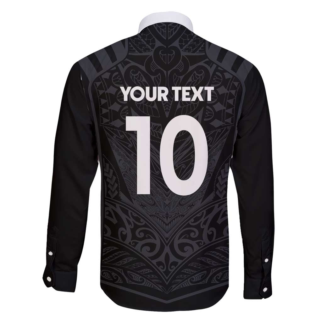Custom Aotearoa Rugby Family Matching Short Sleeve Bodycon Dress and Hawaiian Shirt The Blacks-Sporty T90 Style LT03 - Polynesian Pride