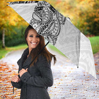 American Samoa Flag Day Umbrella Tribal Tattoo with Eagle White