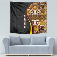 Samoa Siapo Ula Fala Tapestry Polynesian Tribal Pattern LT03 - Polynesian Pride