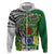 Cook Islands Independence Day Hoodie National Flag and Emblem with Tatau Tattoo