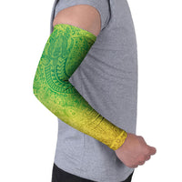 Hawaiian Turtles and Leis Arm Sleeves Tribal Kakau Pattern Fresh Summer Vibe