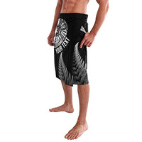 Personalised New Zealand Maori Art Tattoo and Silver Fern Lavalava